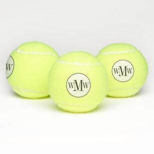 Pelotas De Tenis Monogramado personalizado