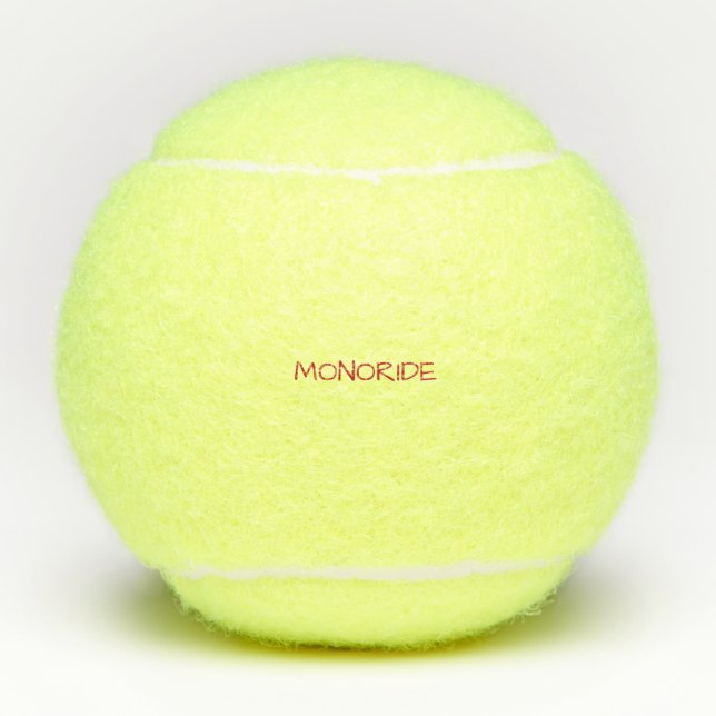Pelotas De Tenis MonoRide Deporte (Anverso)