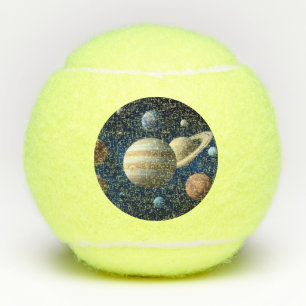 Pelotas De Tenis Montaje del sistema solar