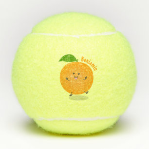 Pelotas De Tenis Naranja de danza dulce cítricos