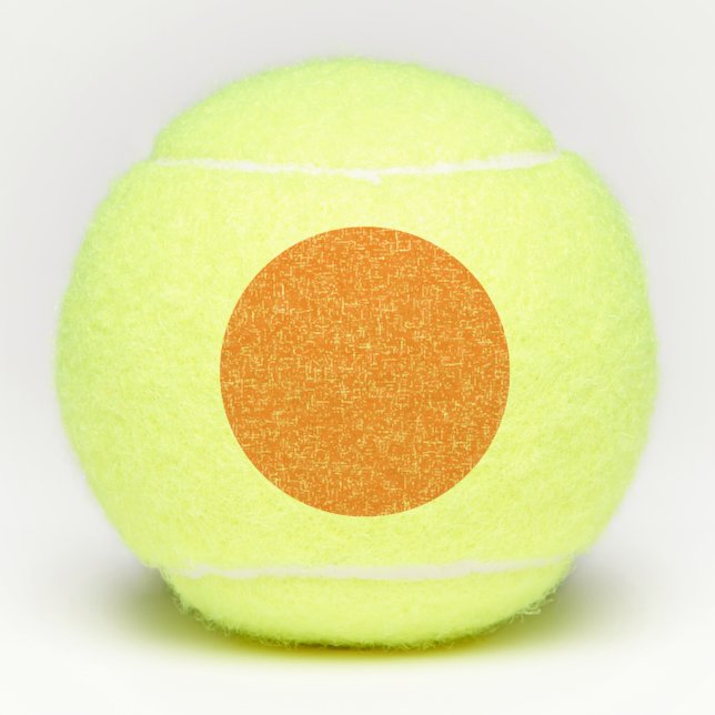 Pelotas De Tenis Naranja persa, Sand Brown, Tan, (Anverso)