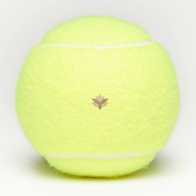 Pelotas De Tenis Naranja Reddish, lenguaje Naranja (Anverso)