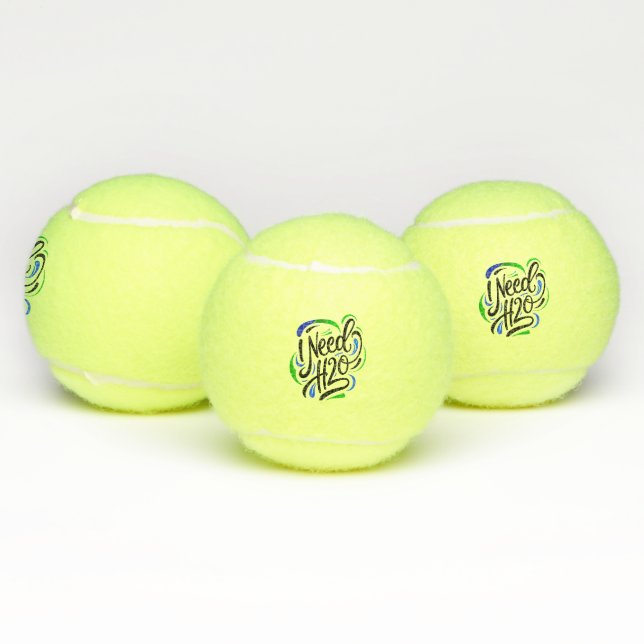 Pelotas De Tenis Necesito el guión H2O (Múltiples)