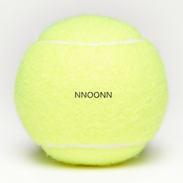 PELOTAS DE TENIS NNOONN SIMPLE LOGO (Anverso)