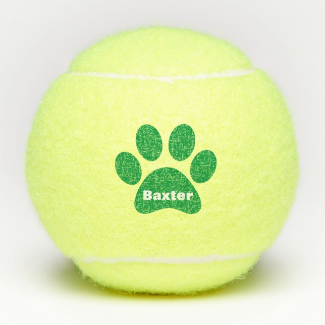 Pelotas De Tenis Nombre de impresión personalizado de la papa de ga (Anverso)