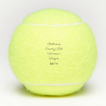 Pelotas De Tenis Nombre de liga<br><div class="desc">Nombre de la Liga de Tenis. Tipografía moderna. Nombre del jugador.</div>