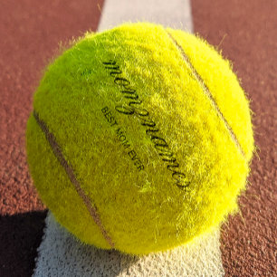 Pelotas De Tenis Nombre de mejor caligrafía de mamá de todos los ti