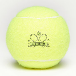 Pelotas De Tenis Nombre de racquet de tenis Personalizado personali