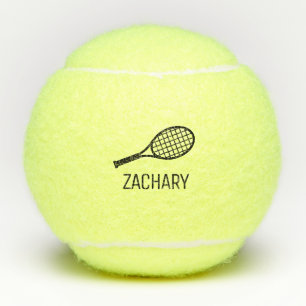 Pelotas De Tenis Nombre del monograma del tema del tenis