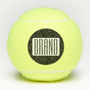 Pelotas De Tenis Nombre moderno o nombre de marca editable para emp