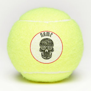 Pelotas De Tenis NOMBRE PERSONALIZADO BALA DE tenis AZÚCAR NEGRO