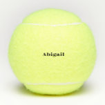 Pelotas De Tenis Nombre personalizado de fuente negrita<br><div class="desc">Negrita Tipo de letra Personalizada bola de tenis.</div>