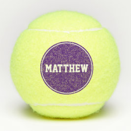 Pelotas De Tenis Nombre personalizado Purple Super Sport