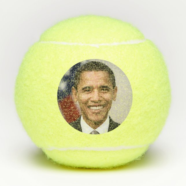 Pelotas De Tenis Oficina del Presidente Electo Barack Obama (Anverso)