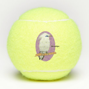 Pelotas De Tenis Pájaro tropical exótico de Bali Mina