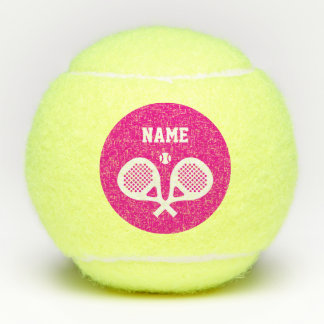 Pelotas De Tenis Paleta de pádel con nombre personalizado y logo de
