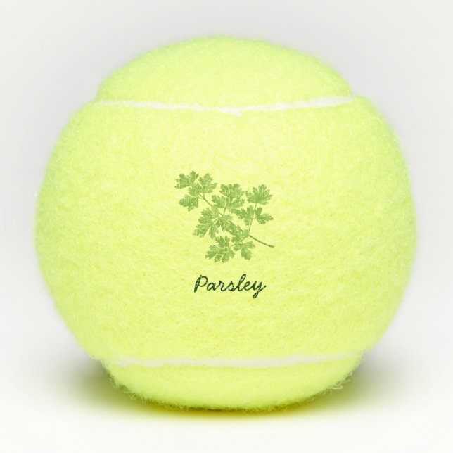 Pelotas De Tenis Parsley (Anverso)