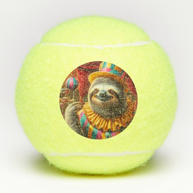 Pelotas De Tenis Payaso eslovaco (Anverso)