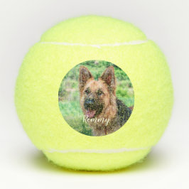 Pelotas De Tenis Perro Lover - Foto Mascota Perro Papá Perro
