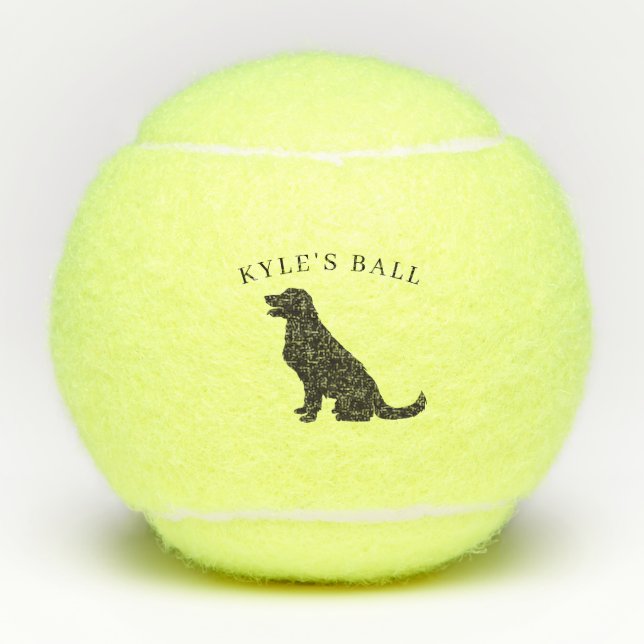 Pelotas De Tenis Perro personalizado (Anverso)