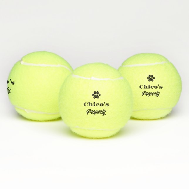 Pelotas De Tenis Personalisierter humorvoller Hundeball (Múltiples)