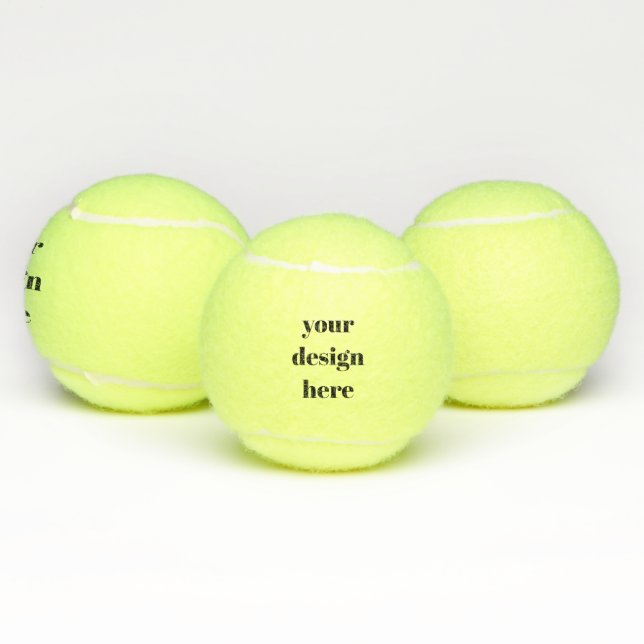 Pelotas De Tenis Personalización o Personalizar (Múltiples)