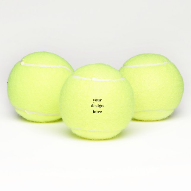 Pelotas De Tenis Personalización o Personalizar (Múltiples)