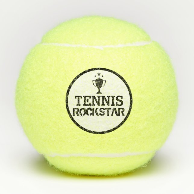 Pelotas de tenis personalizadas - campeonato de (Anverso)