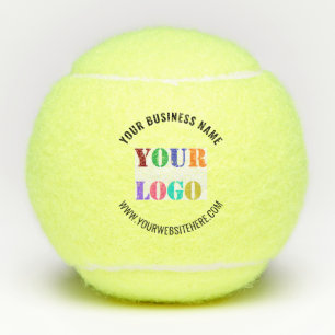 Pelotas de Tenis Personalizadas con Texto de Logot