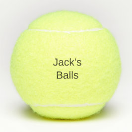 Pelotas de Tenis Personalizadas Divertidas