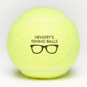 Pelotas de tenis personalizadas impresas con carac