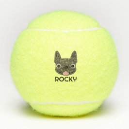 Pelotas de tenis personalizadas para Bulldog Franc