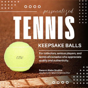 Pelotas de tenis personalizadas para recuerdo