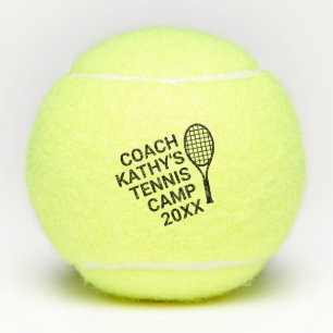 Pelotas De Tenis Personalizado de entrenador de tenis