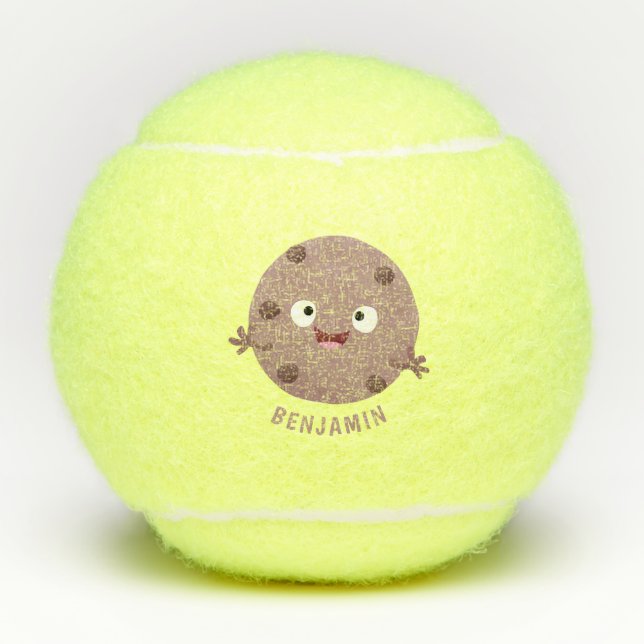 Pelotas De Tenis Personalizado de galleta de chocolate inteligente (Anverso)