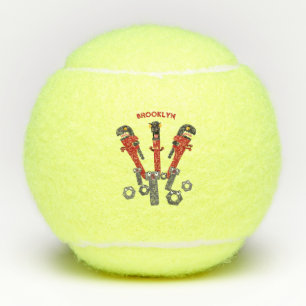 Pelotas De Tenis Personalizado de humor de herramientas monstruosas
