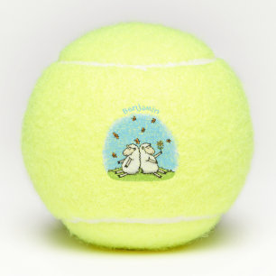 Pelotas De Tenis Personalizado de ovejas y mariposas