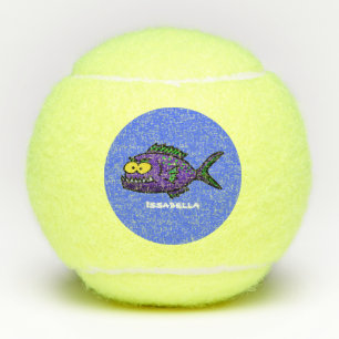 Pelotas De Tenis Personalizado de pescado piraña