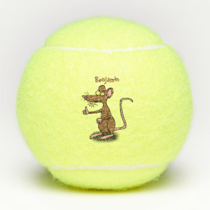 Pelotas De Tenis Personalizado de pulgares hacia arriba de rata mar