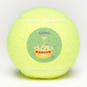 Pelotas De Tenis Personalizado de serpientes de fideos de pelo hues