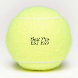 Pelotas De Tenis Personalizado establecido