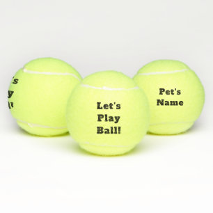Pelotas De Tenis ¡Personalizado juguemos la bola! Juguete del perr