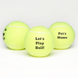 Pelotas De Tenis ¡Personalizado juguemos la bola! Juguete del perro