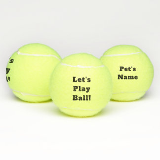 Pelotas De Tenis ¡Personalizado juguemos la bola! Juguete del perro