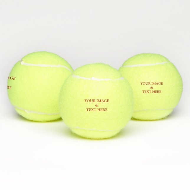 Pelotas De Tenis Personalizado personalizado su propia foto (Múltiples)