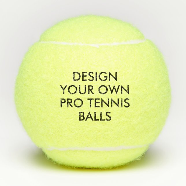 Pelotas De Tenis Pistas de tenis personalizadas para el campeonato  (Anverso)