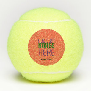 PELOTAS DE TENIS PLANTILLA DE TEXTO DE IMAGEN ROJA MODERNA EDITABLE