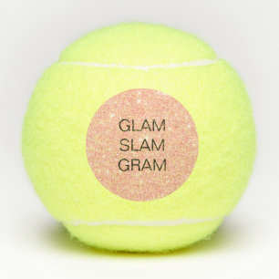 Pelotas De Tenis Purpurina rosa Glam Slam Gram