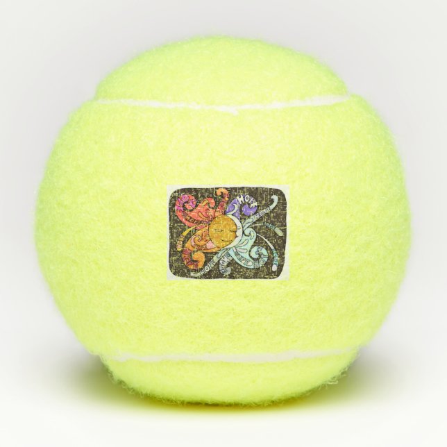 Pelotas de Tenis Rayos de Esperanza (Anverso)