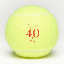 Pelotas De Tenis Red Personalizada 40 y Foxy